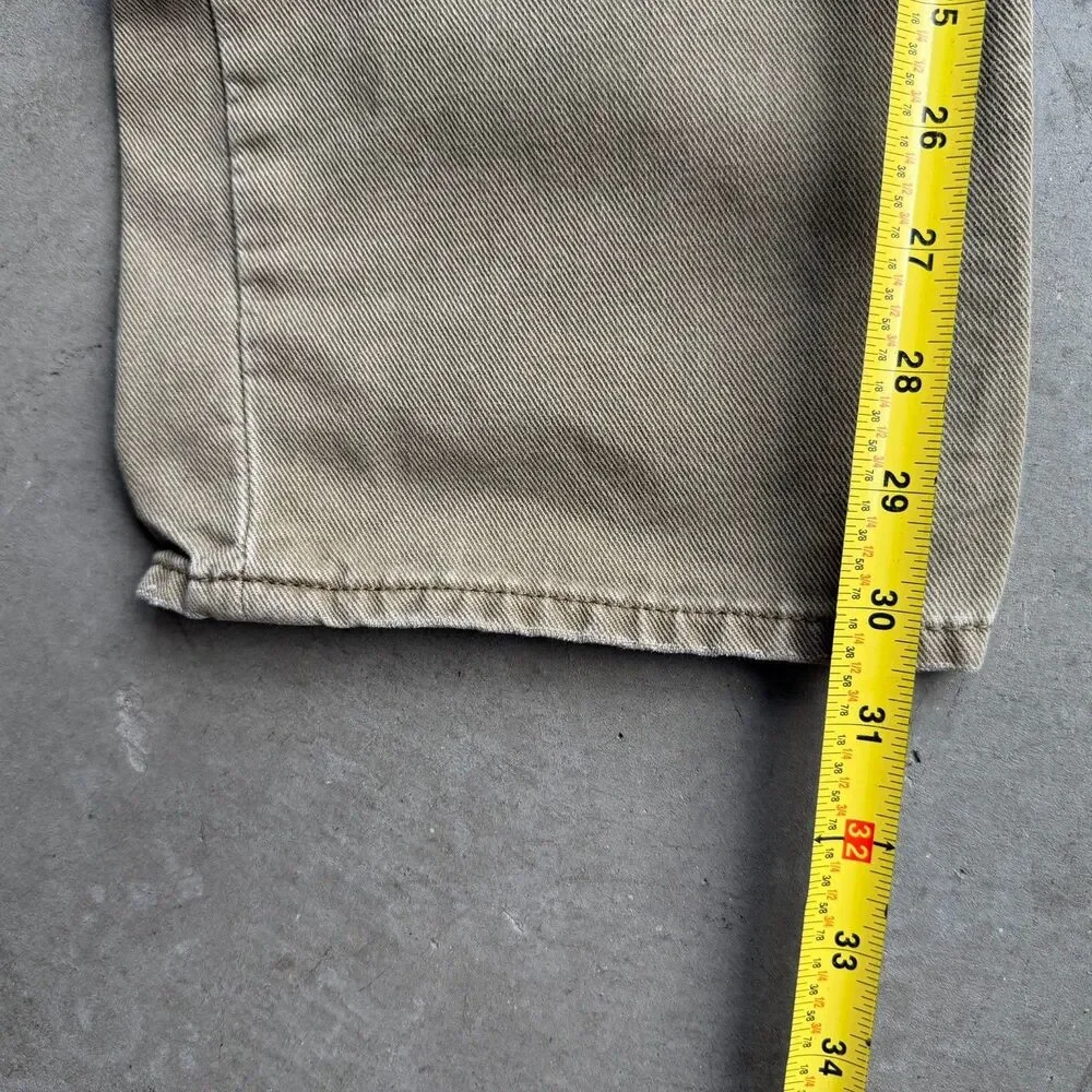 Polo Ralph Lauren Chino Pants Mens 32 x 33 Brown Cotton Twill Preppy 5 Pocket